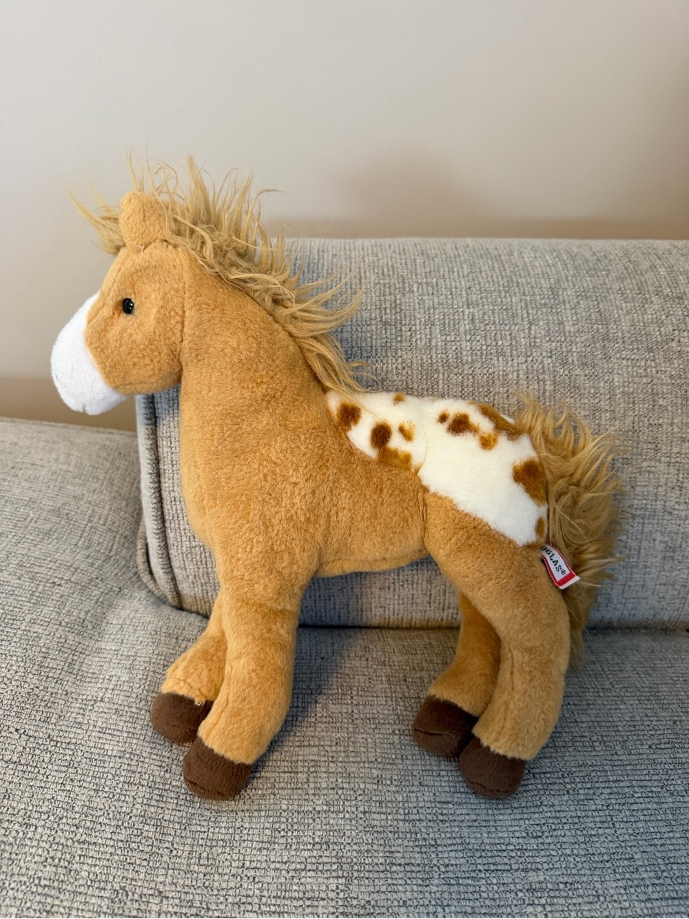Douglas Cuddle Toys Freckles Golden Appaloosa Horse plush